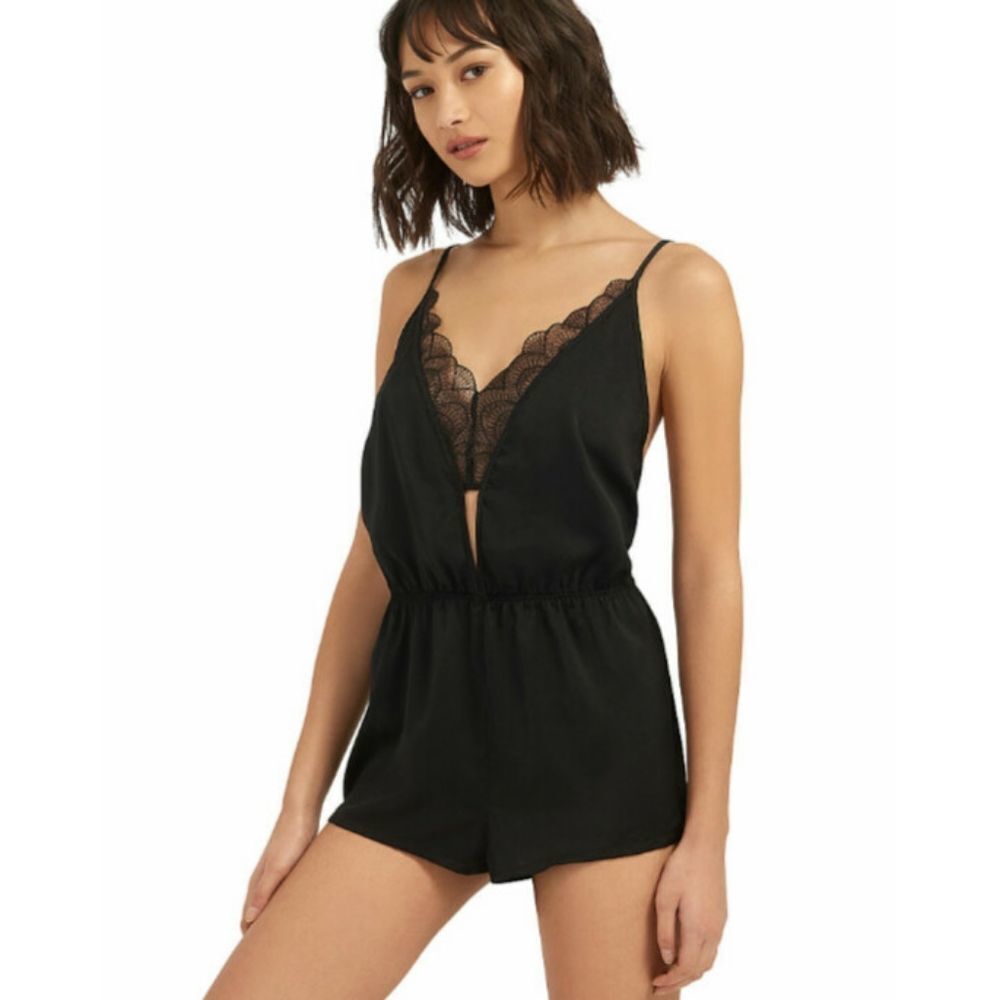 XXL!! Bluebella Black Lace Romper